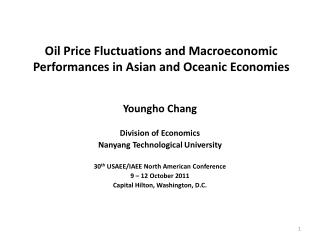 Oil Price Fluctuations and Macroeconomic Performances in Asian and Oceanic Economies