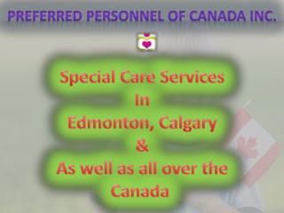Preferred Nannies Special care services