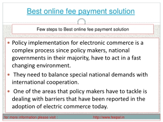 best online fee payment solution provide many options to pa