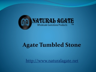 Agate Tumbled Stone