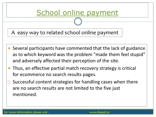 A best recourse of school online payment