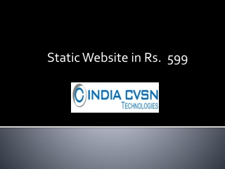 Low Cost Static Website