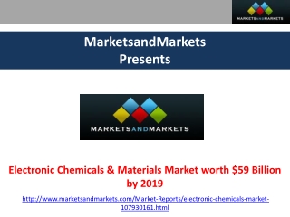 Electronic Chemicals