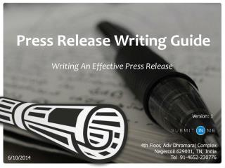 Press Release Writing – A Complete How-To Guide