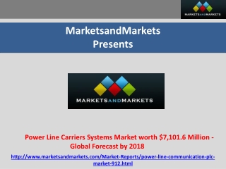 Power Line Carriers Systems Market worth $7,101.6 Million