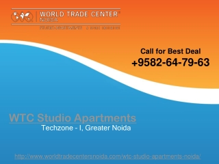 WTC Studio Apartments | WTC Studio Apartments Noida