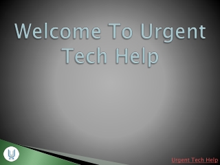 Urgent Tech Help PC Support