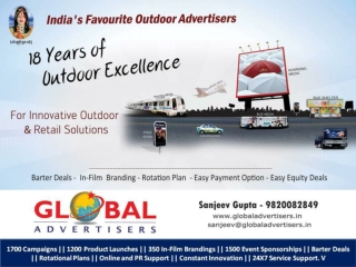 Premium Hoarding by Leading Advertising Agencies in India -