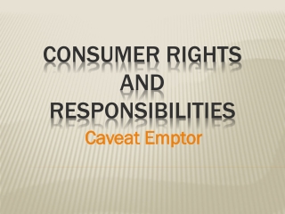 consumer rights and responsibilities essay consumer rights and responsibilities essay
