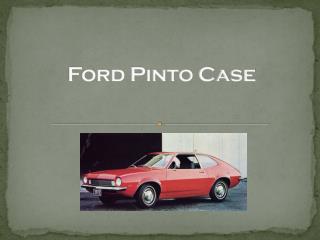 ford pinto case study ford pinto case study
