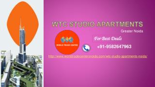 WTC Studio Apartments Noida