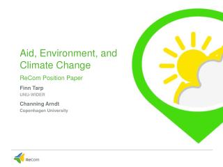climate change paper presentation climate change paper presentation