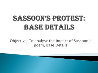 base details poem essay