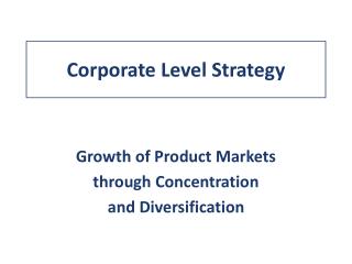 Product diversification strategy ppt