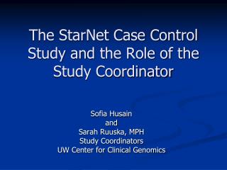 nested case control study design ppt nested case control study design ppt