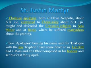 an analysis of saint justin martyrs views of jews in dialogue with trypho the jew an analysis of saint justin martyrs views of jews in dialogue with trypho the jew