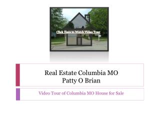 Real Estate Columbia MO