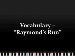 raymond run by toni cade bambara essay raymond run by toni cade bambara essay