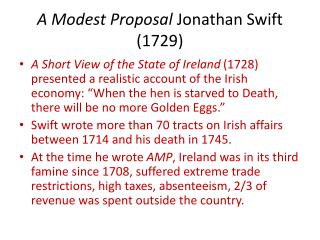 summary of jonathan swift