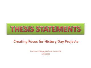 u.s. history thesis statements u.s. history thesis statements