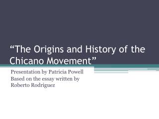chicano movement essay chicano movement essay