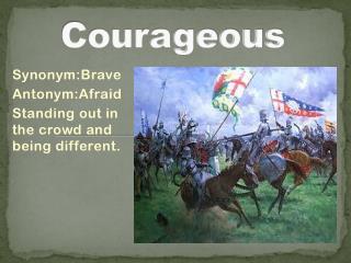 be brave synonym