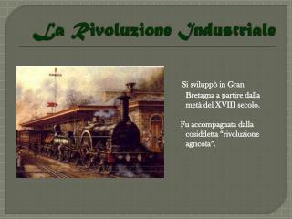 PPT - LA SECONDA RIVOLUZIONE INDUSTRIALE PowerPoint Presentation - ID ...