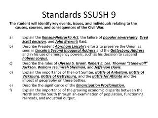 ssush standard notes