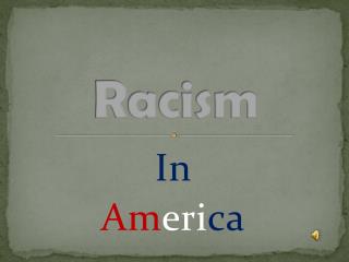 racism thesis sentence racism thesis sentence