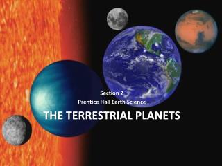 terrestrial planets characteristics planet ppt powerpoint presentation slideserve prentice distinguishing objectives describe section earth hall science