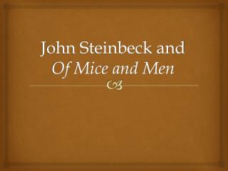 how does steinbeck present power in of mice and men Get an answer for 'how is power presented in chapter 4 in of mice and men' and find homework help for other of mice and men questions at enotes. how does steinbeck present power in of mice and men Get an answer for 'how is power presented in chapter 4 in of mice and men' and find homework help for other of mice and men questions at enotes.