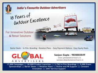Outdoor Publicity Through Bus Shelter for Hotels at Ghatkopa