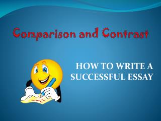 Compare and contrast essay powerpoint