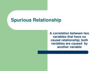example of causal relationship between two variables