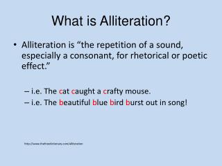 alliteration examples presentation kennings ppt powerpoint consonant repetition sound slideserve