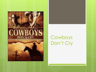 Cowboys Don