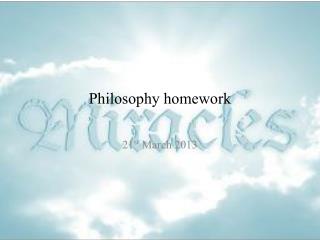 Do my philosophy homework