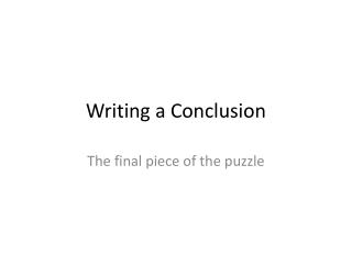 Stress Essay Conclusion
