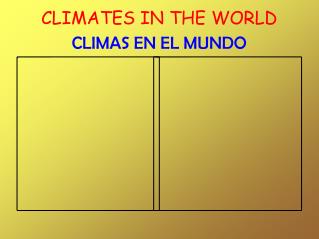 THE CLIMATES (Carmen Nérida)