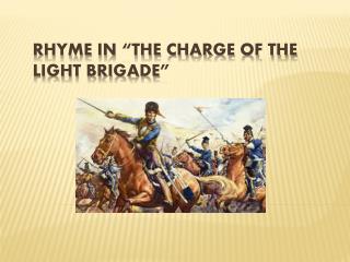 theme of the charge of the light brigade
