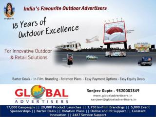 Outdoor Media Banners for Concessioners At Mahalaxmi