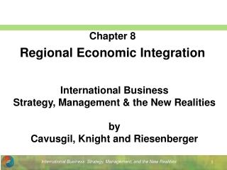 chapter 8 regional economic integration case study chapter 8 regional economic integration case study