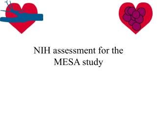 NIH assessment for the MESA study