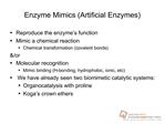 EnzymeMimics