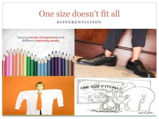 PPT - Differentiated Instructional Strategies: One Size Doesn’t Fit All ...