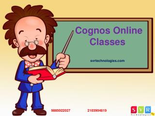 Cognos Online Classes