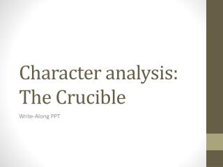 essay on crucible characters Need essay sample on crucible characters we will write a cheap essay sample on crucible characters specifically for you for only $1290/page. essay on crucible characters Need essay sample on crucible characters we will write a cheap essay sample on crucible characters specifically for you for only $1290/page.
