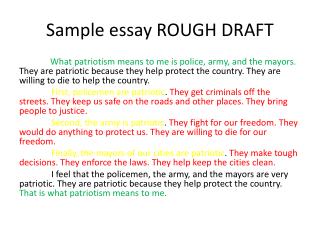 Should the military reistitute a military draft essay