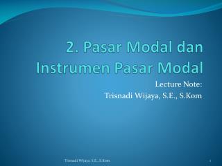 Opsi definisi pasar saham
