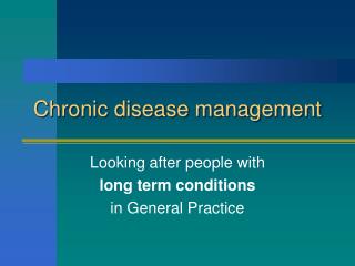 management of long term conditions essays Long-term conditions: nursing care and management is a comprehensive • a comprehensive guide to the care and management of long-term conditions. management of long term conditions essays Long-term conditions: nursing care and management is a comprehensive • a comprehensive guide to the care and management of long-term conditions.